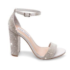 Steve Madden carrson crystal heels